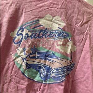 The Southern Shirt Company Pink Graphic Tee
